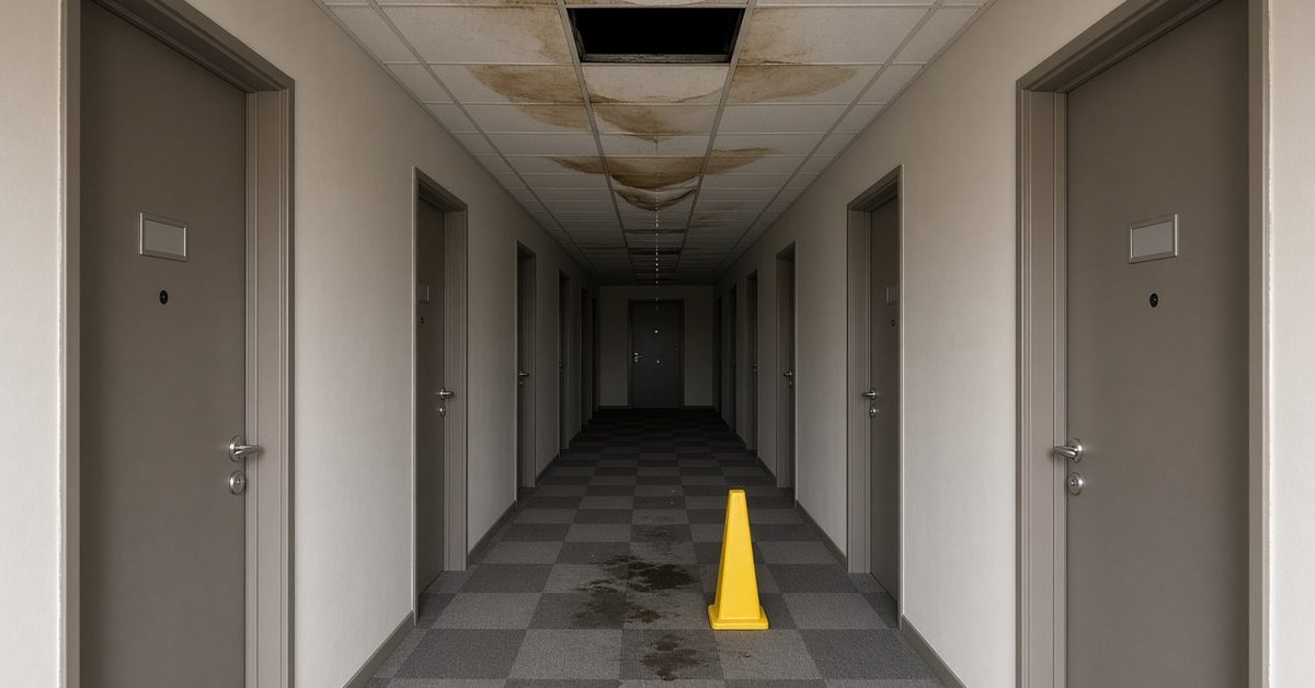 When One Apartment Leak Becomes Five Units of Water Damage